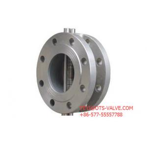 China Double Disc Type Flanged Check Valve 4 Inch ANSI 600 LB Carbon Steel supplier