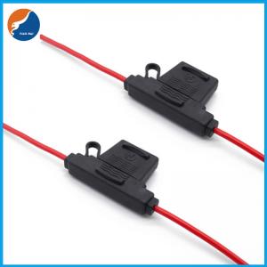 China TR-506 Inline 8 AWG Blade ATM Water Resistant Maxi Fuse Holder For Car Boat Truck With 30cm Wire supplier
