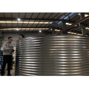 China Aquaculture PVC Liner 12400L 1860mm Flexible Fish Tanks supplier