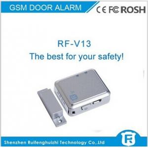 gsm magnetic door sensor alarm, wireless door alarm lock system rf-v13