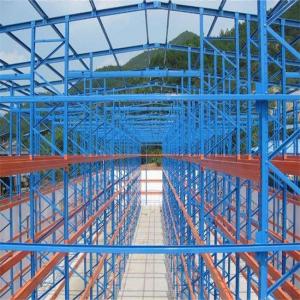 Robotics Pallet Rack Supported Building Warehouse ASRS System Cladding