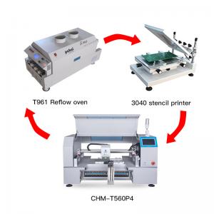 China 3500W SMT Production Line from Charmhigh in China High configuration Advanced SMT Batch Production supplier