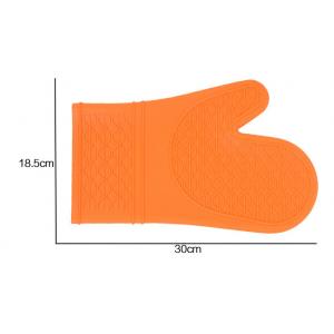 China Heat Resistant Silicone Kitchen Glove Microwave Heated Gloves For Baking , Barbecue supplier