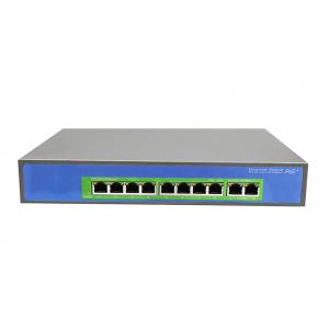 52V 2.9A 10 / 100Mbps Power Over Ethernet Switch 10 Port IEEE802.3af Standard