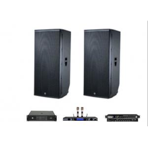 OEM 1000W Karaoke Amplifier Speaker System With Microphone Set