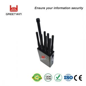 450MHz 20M 8 Antenna 2.4g 5.8g Gsm Cellphone Signal Blocker