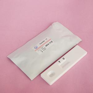 ISO13485 Serum HIV 1+2 Rapid Test Immunochromatographic Card Test