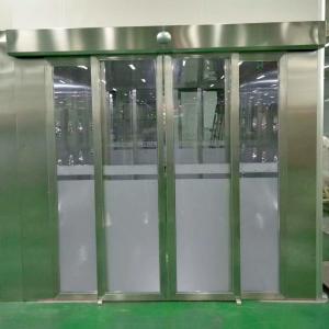 China Clean Room Air Shower System With Auto Sliding Doors For People And Goods supplier