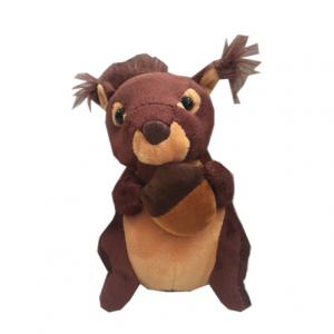 China 7'' 17cm Brown Giant Squirrel Stuffed Animal Soft Toy Kids Present supplier