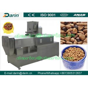 China Fish Farm Stainless Steel 304 Pet Food Extruder Machine CE ISO 9001 supplier