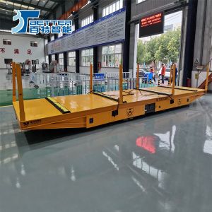 Customizable Trackless Transfer Cart for Material Handling in Limited Spaces