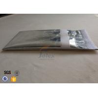 China 17x27cm Silver Fiberglass Fireproof Cash Pouch Fire Safe Document Bag Envelopes on sale
