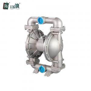 China Metal Chemical Diaphragm Pump Air Driven 2 Stainless Steel Threaded supplier