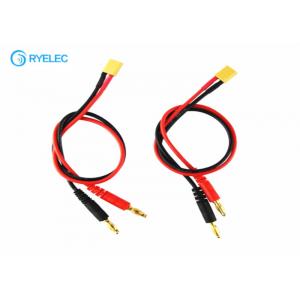 China 4.0mm Banana Plug To XT30 Charge Custom Cable Assemblies Connector For RC Helicopter Battery supplier