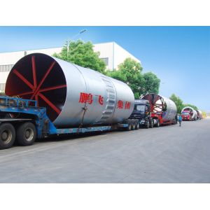 China 4 Supports 60TPH Cement Rotary Kiln Dryer For Copper Mining on sale