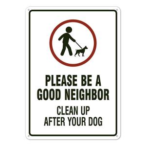 Dustproof Aluminum Custom Reflective Sign Safety Warning For Home Garden