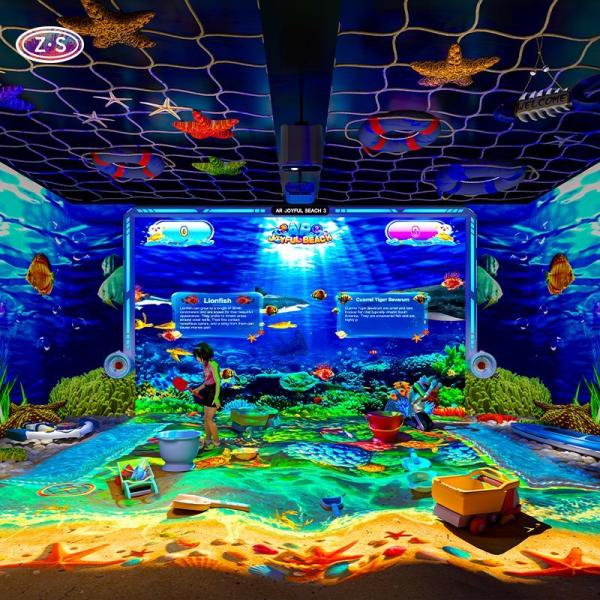 6in1 Interactive Projection System AR Joyful Beach Immersive Experience