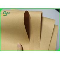 China 60 - 120 Gsm Light Weight Bags Kraft Paper Brown For Packing Lunches on sale