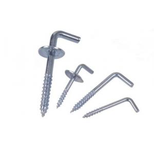 Widely Used Square Hooks Screw , Screw In Wall Hooks Corrosion Resistance
