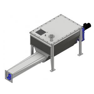 China 230mm Diameter 1.5kw Horizontal Screw Conveyor supplier