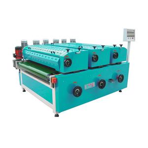ISO9001 1320mm Width Plastic Metal Three Roll Coating Machine
