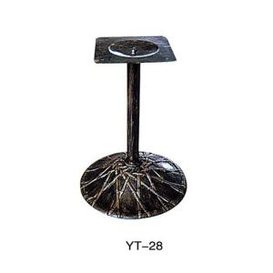 China strong steel/iron round metal table leg (YT-28) supplier