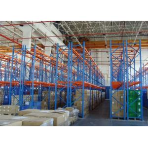 China 50mm Pitch Selective Pallet Racking Industrial Storage 1-4.5T supplier