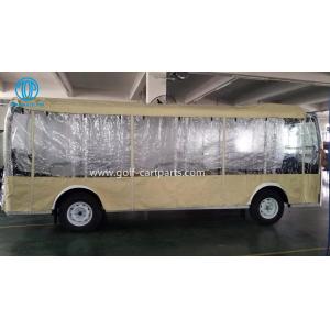 China LVTONG 14 Seater Sightseeing Bus Waterproof Zippered Back Rain Cover supplier