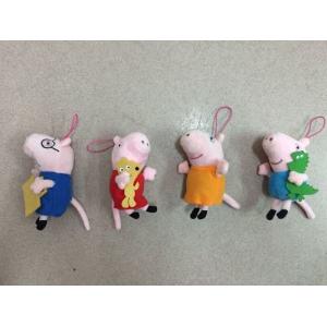 Peppa Pig Plush Toy Keychain Stuffed Toys For Promotion Gifts