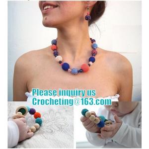 Mother and child, Teething necklace, Breastfeeding Necklace for Mom, Teething toy