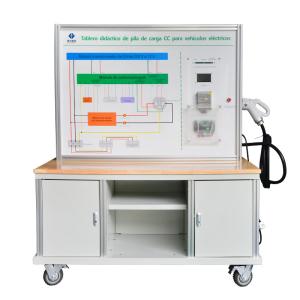 Electrical Vehicle DC Charging Educational Trainer Model With Mobile Caster