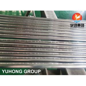 China A249 TP321 Stainless Steel Welded Tube Bright Annealed HVAC systems supplier