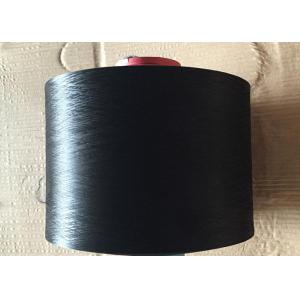 China Black 100D / 144F SD DTY Polyester Yarn Filament Elastic Feature AA Grade wholesale