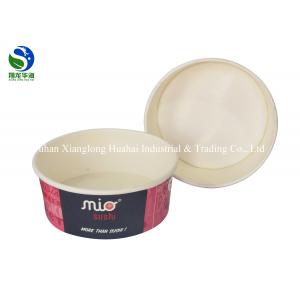 8oz disposable food container brown kraft paper soup bowl with lid microwave noodle paper bowl