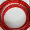 Red Silicone Rubber Coated Fiberglass Sleeving 3.5mm 12mm
