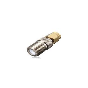 China Alloy Steel SMA RF Connector SMA Male to F Female Adapter Low Reflection supplier