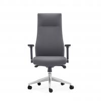 China Modern 3D PU Armrest Leather Office Swivel Chair For Manager CEO on sale