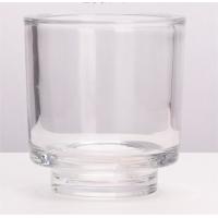 China 300ml Glass Votive Candle Holders Customized Round Home Decor Set on sale