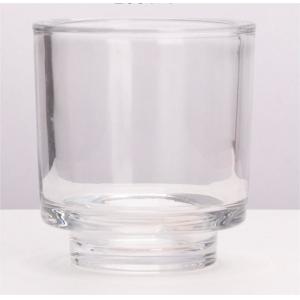 300ml Glass Votive Candle Holders Customized Round Home Decor Set