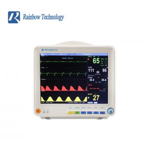A polegada Vital Sign Multi Parameter Patient portátil dos parâmetros 12,1 de TFT 6 da cor monitora o monitor crítico da cabeceira de ICU