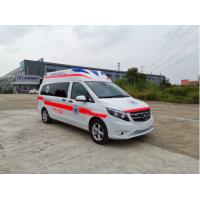 China Gasoline Mercedes Benz Ambulance 7 Seat Front Mounted 4×2 Automatic Transmission on sale