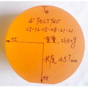 China 4 Inch Dia 100 Mm Lithium Tantalate Wafers LiTaO3 LiNbO3 Hexagonal Crystal Structure supplier