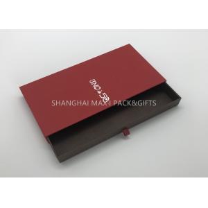 China Wedding Custom Women'S Fancy Jewelry Box , Fancy Necklace Box Paper Drawer Style supplier