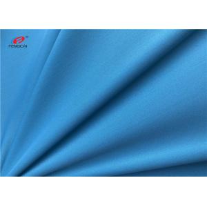 Semi Dull Satin Polyester Spandex Fabric For Brand Women Garments / Evening Dress