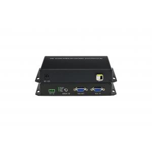 China CE VGA To Fiber Converter Audio Video / VGA Multiplexer 1CH Audio + Data + Fiber Port supplier