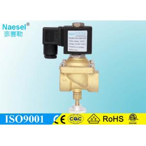 China Adjustable Solenoid Control Valve Brass / 430 / FKM Material For Gas LPG supplier
