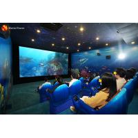 China 400㎡ Movie Power Dynamic Source Movie Cinema Chair Ocean Theme 4d 5d Cinema Theater Chair on sale