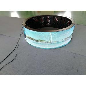 Curved 360 degree SMD2121 1200cd/m2 Flexible Led Screen