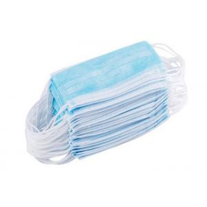 3 Ply Surgical Non Woven Fabric Face Mask Soft Materials Without Skin Irritation