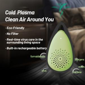 China Remove Pollen Battery Plasma Air Purifier Air Dog Purifier For Allergies supplier
